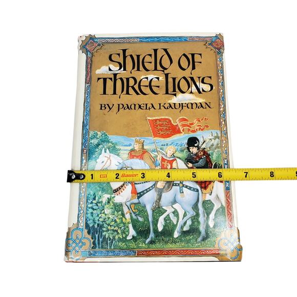 Vtg Shield of Three Lions by Pamela Kaufman First Edition Hardcover 1958 DJ - Picture 4 of 16